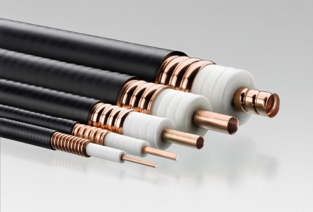 radiating cables for VHF/UHF Systems