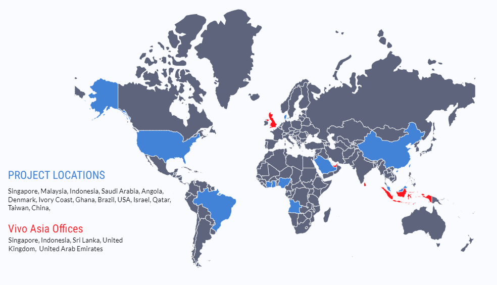 vivo asia locations