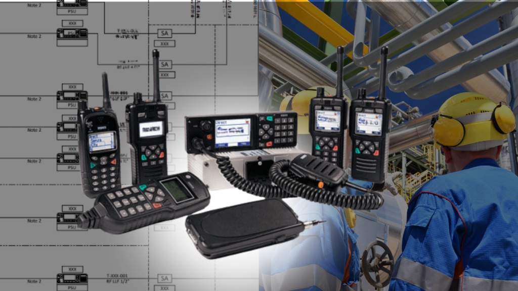 offshore safety reliable TETRA UHF Systems