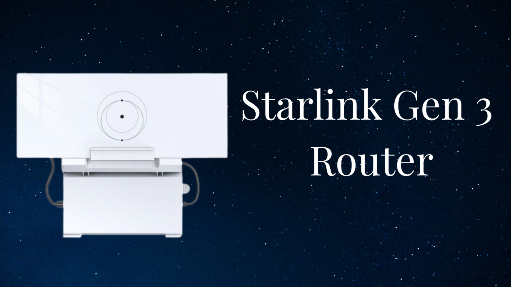 Starlink gen 3 router